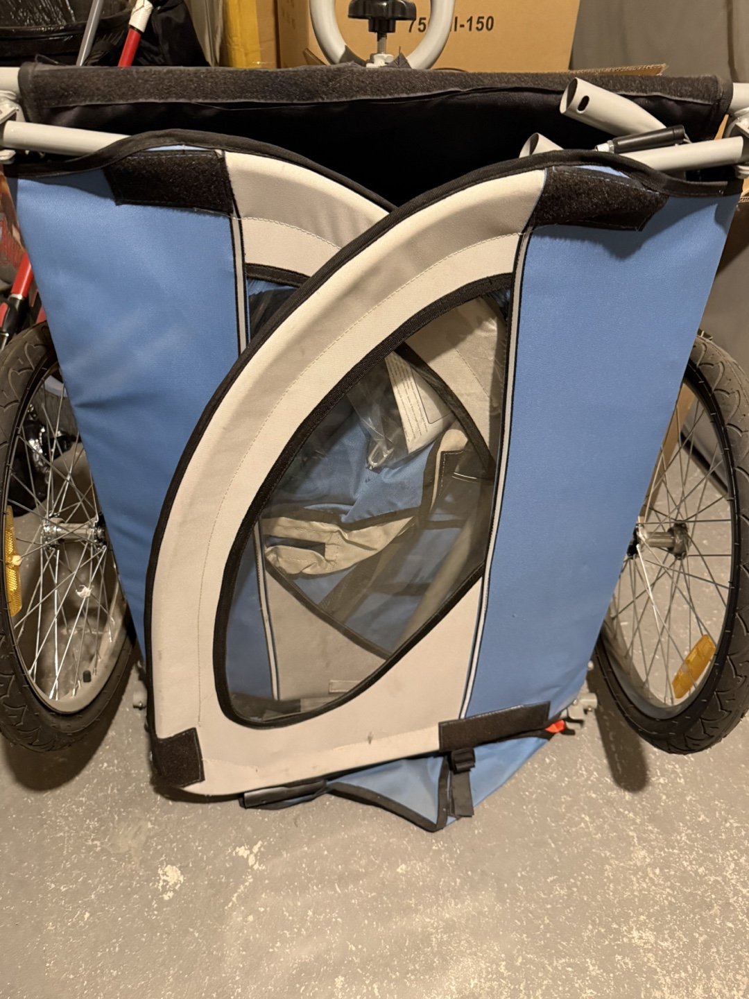 Bike trailer 2 seats for Kids