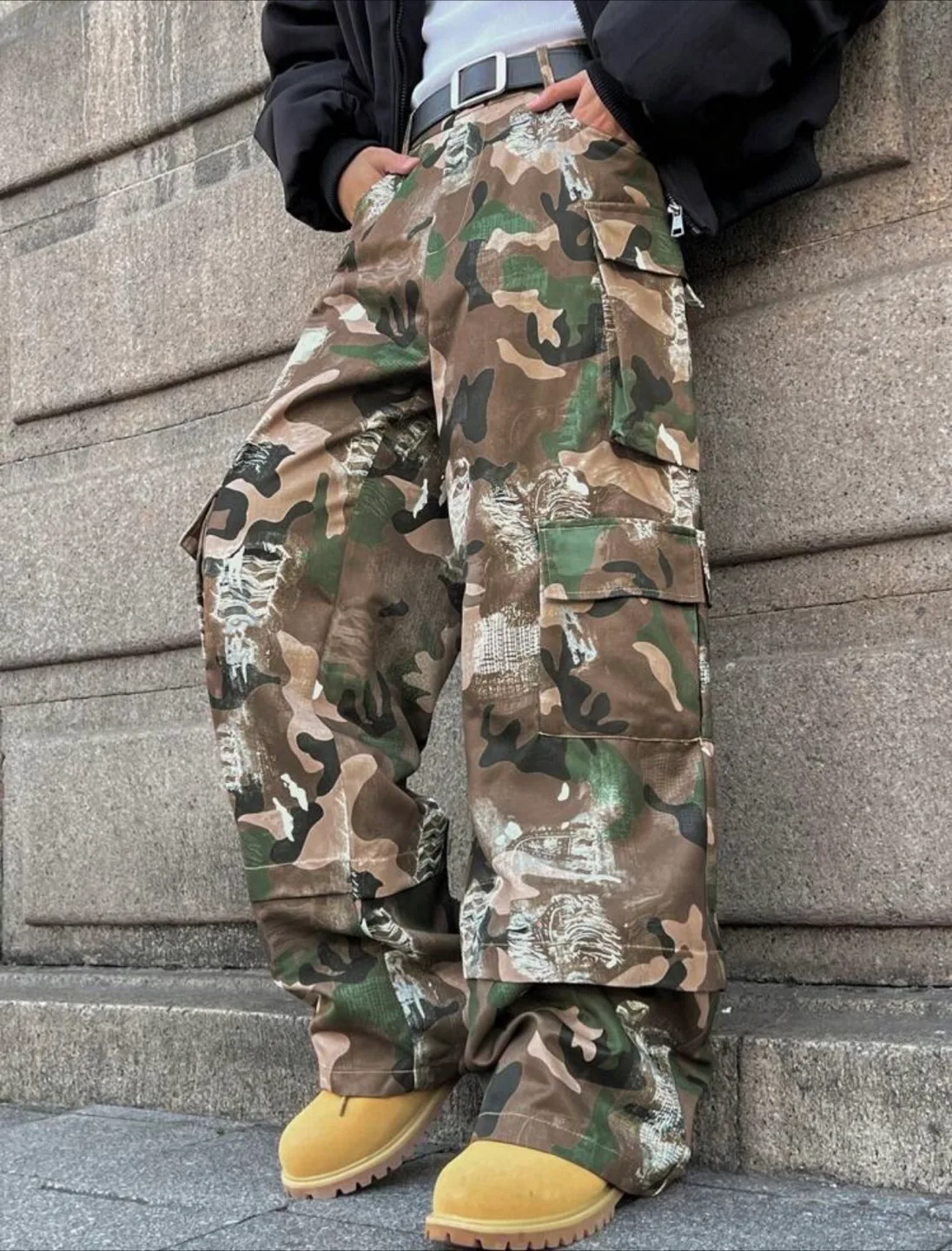 Camouflage Cargo Pants thumbnail