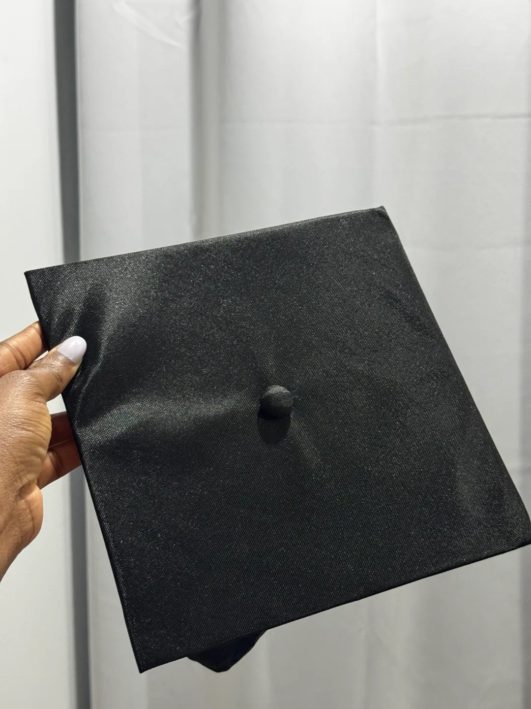 Black Graduation Cap with Tassel image indicator(3)