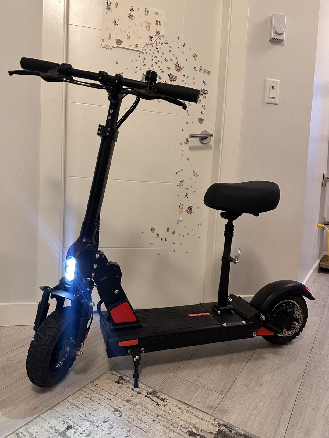 Scooter with Seat 45km/h fast 💨
