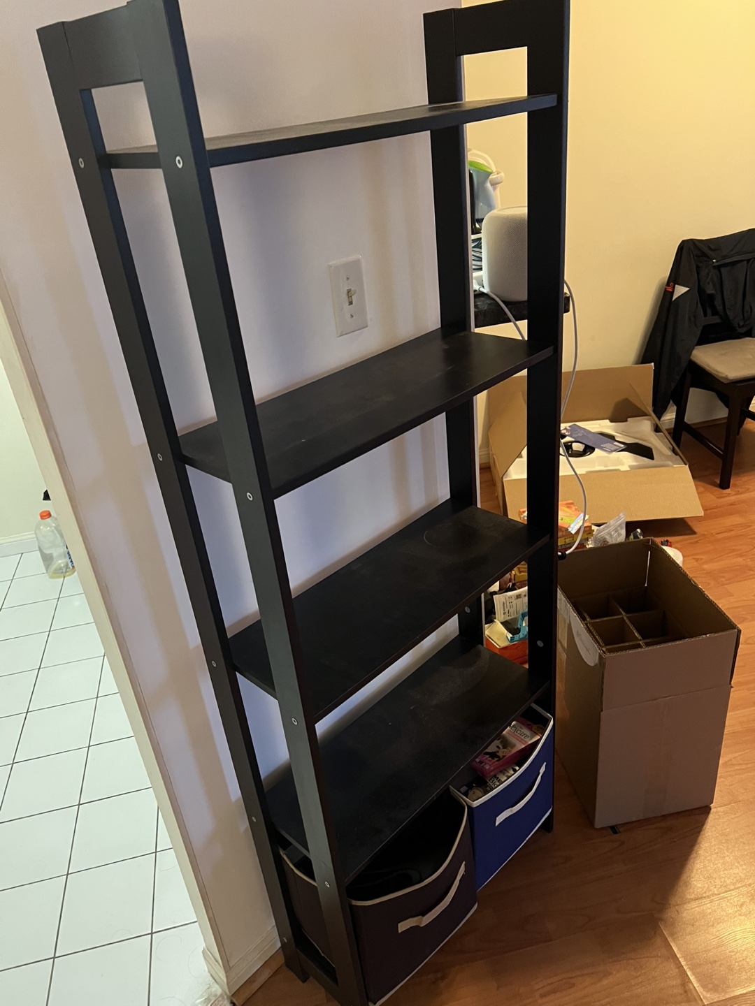 Black Bookcase
