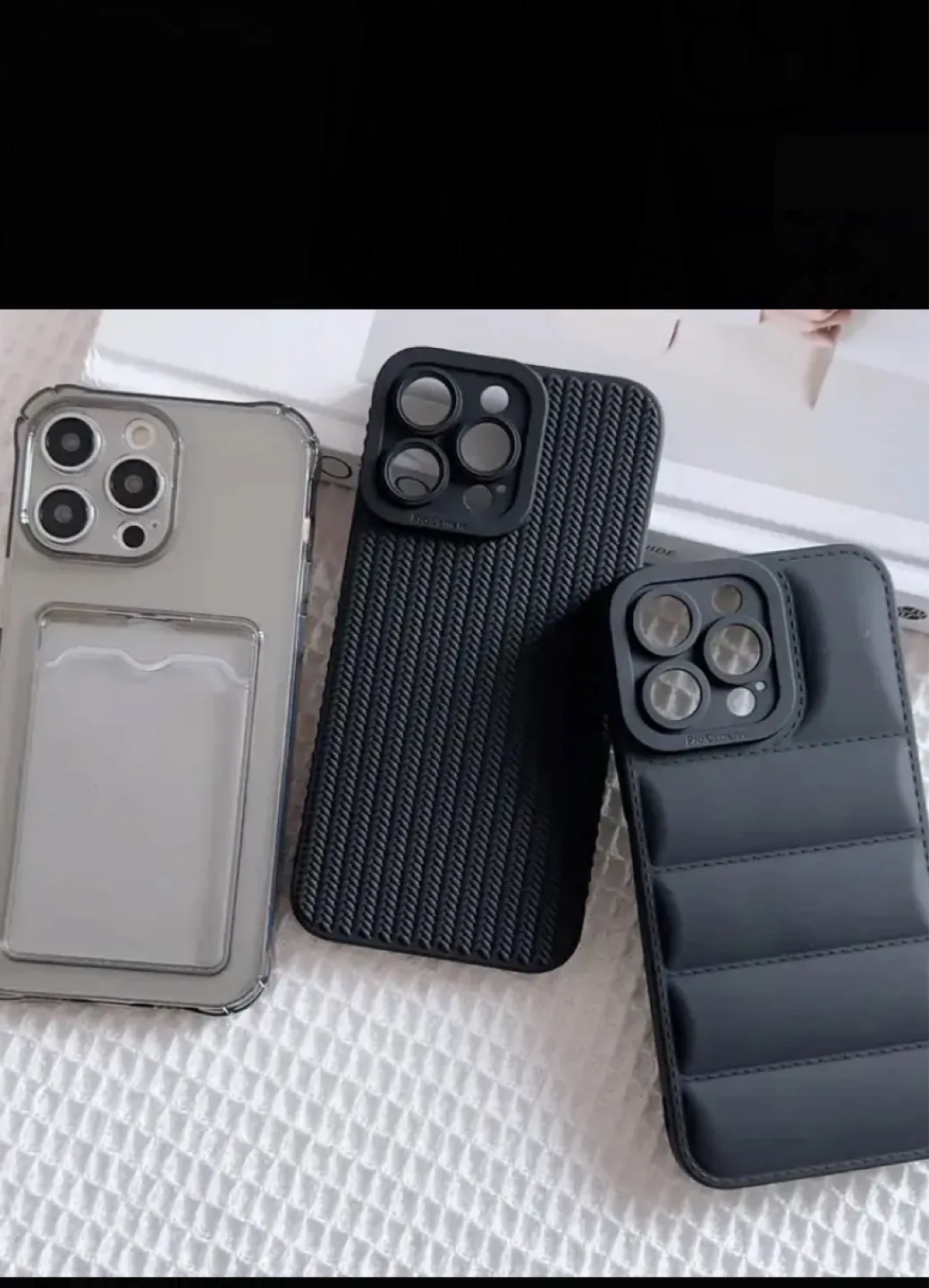 iPhone 16 pro max cases and screen protector - bundle of 3 image indicator(2)