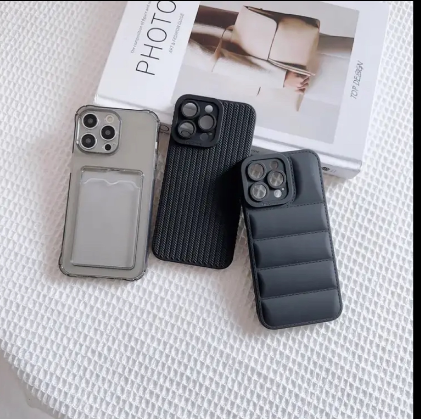 iPhone 16 pro max cases and screen protector - bundle of 3