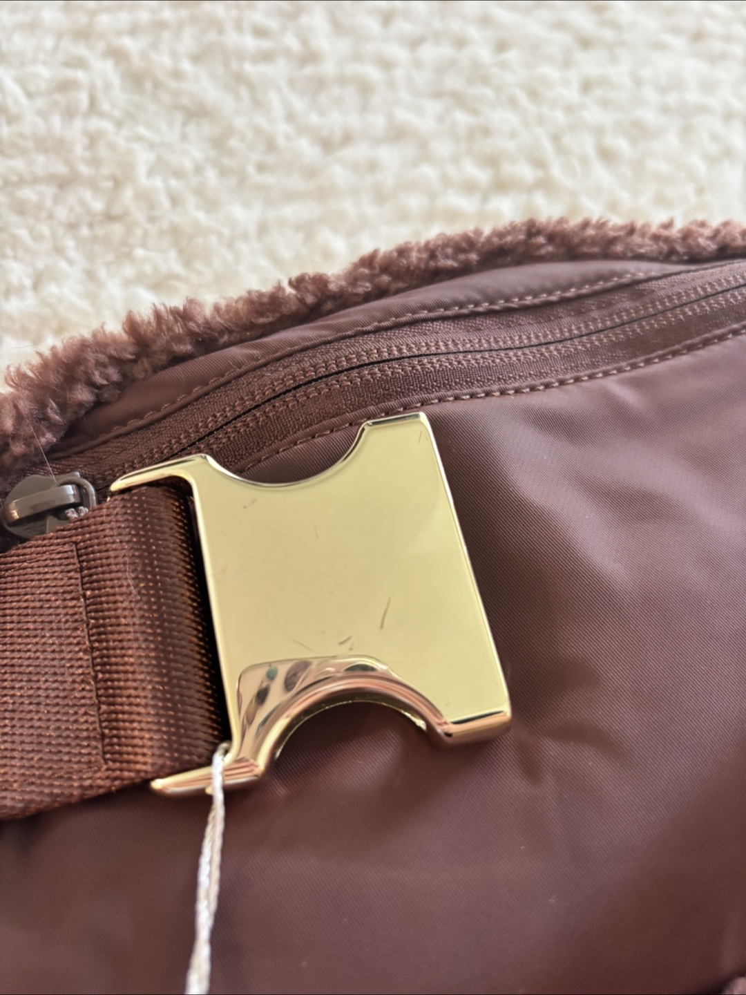 Lululemon Everywhere Belt Bag Fleece - Brown - photo 5