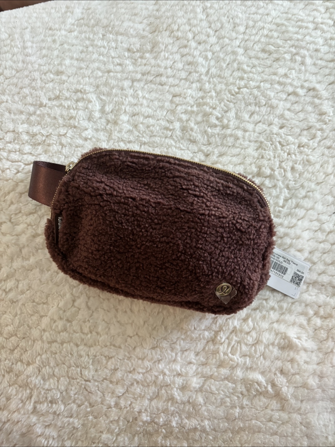 Lululemon Everywhere Belt Bag Fleece - Brown