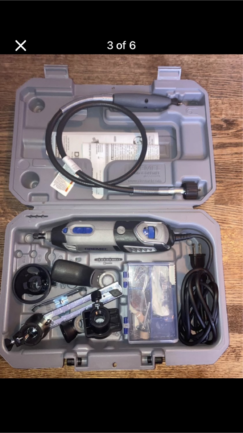 Dremel Rotary Tool Kit plus flexshaft - photo 2