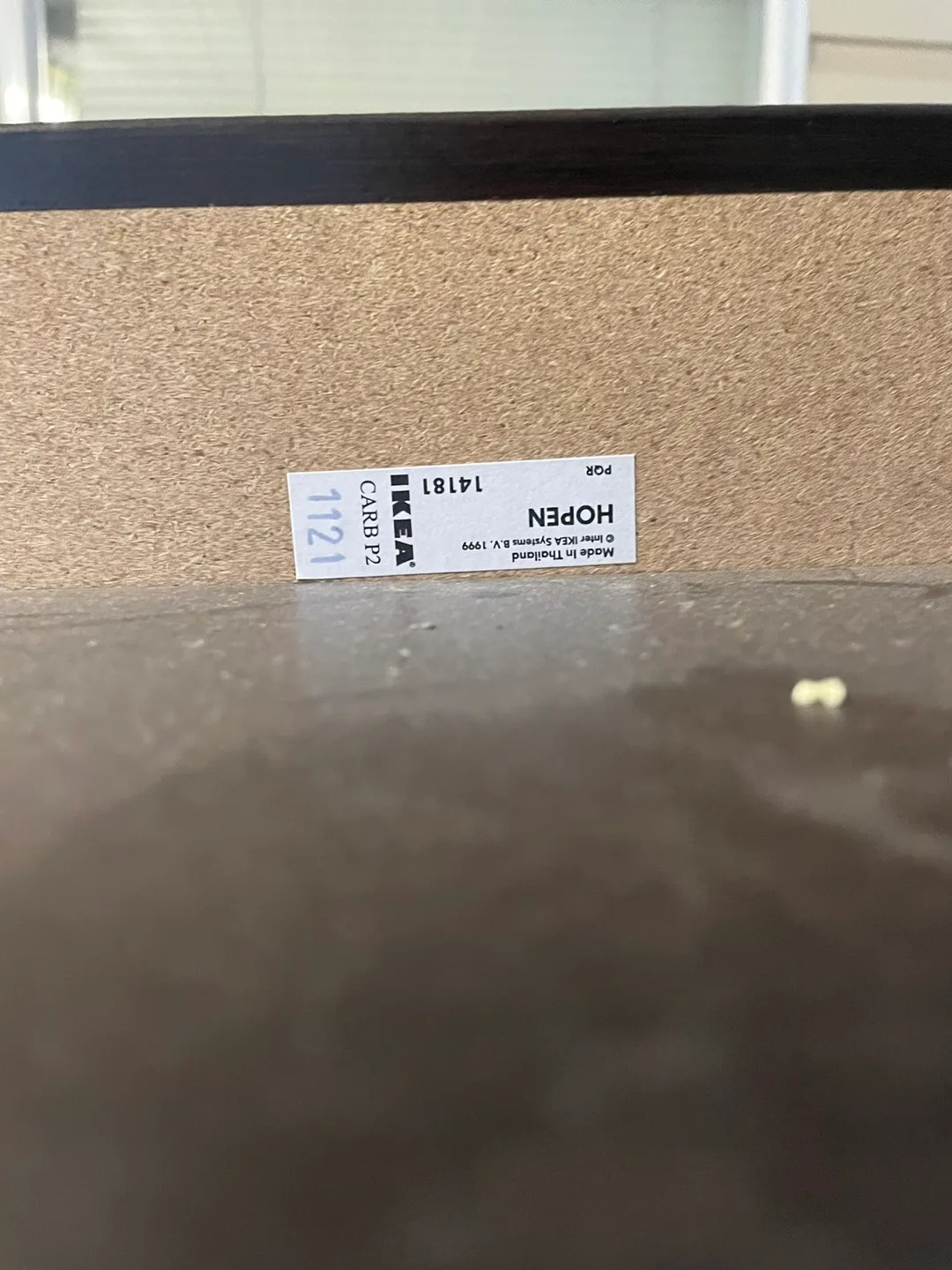 #freecycle IKEA HOPEN bed frame, full/double with a mattress image indicator(8)