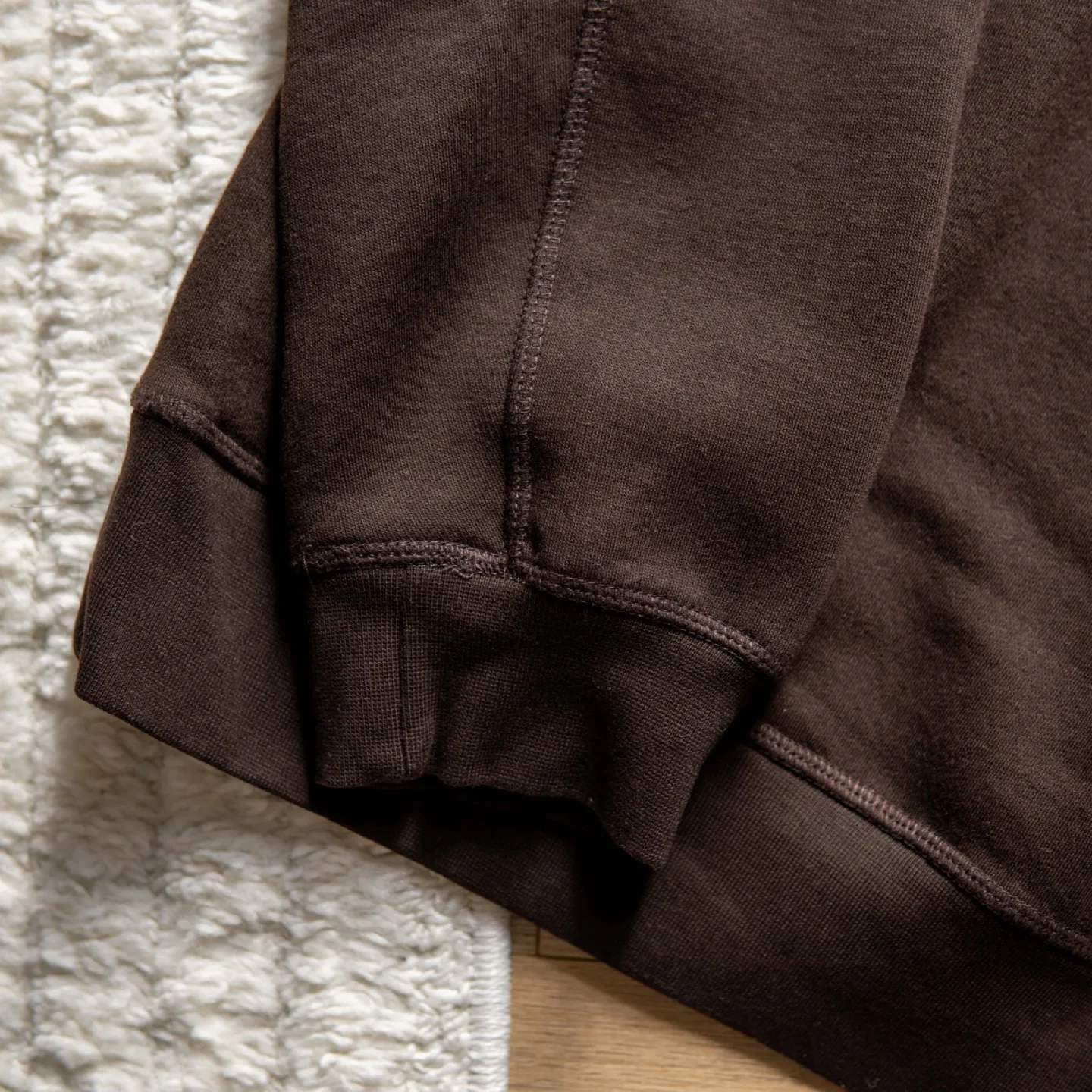 Zara Brown Half Zip Sweatshirt image indicator(5)