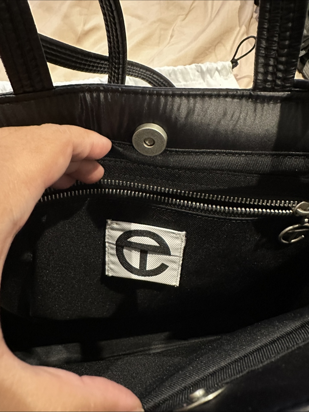 Telfar Black Puffer Bag - photo 4