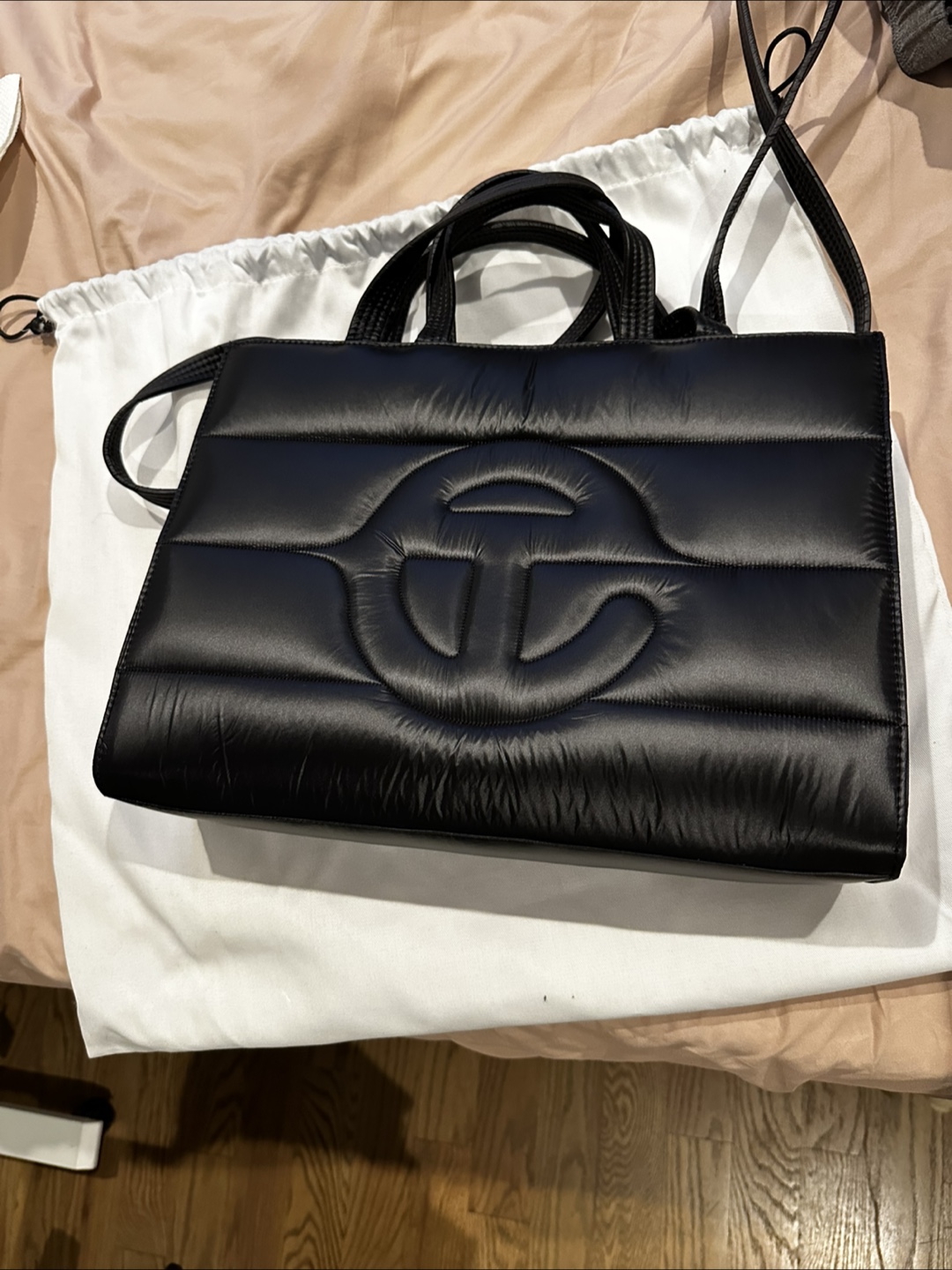 Telfar Black Puffer Bag - photo 2