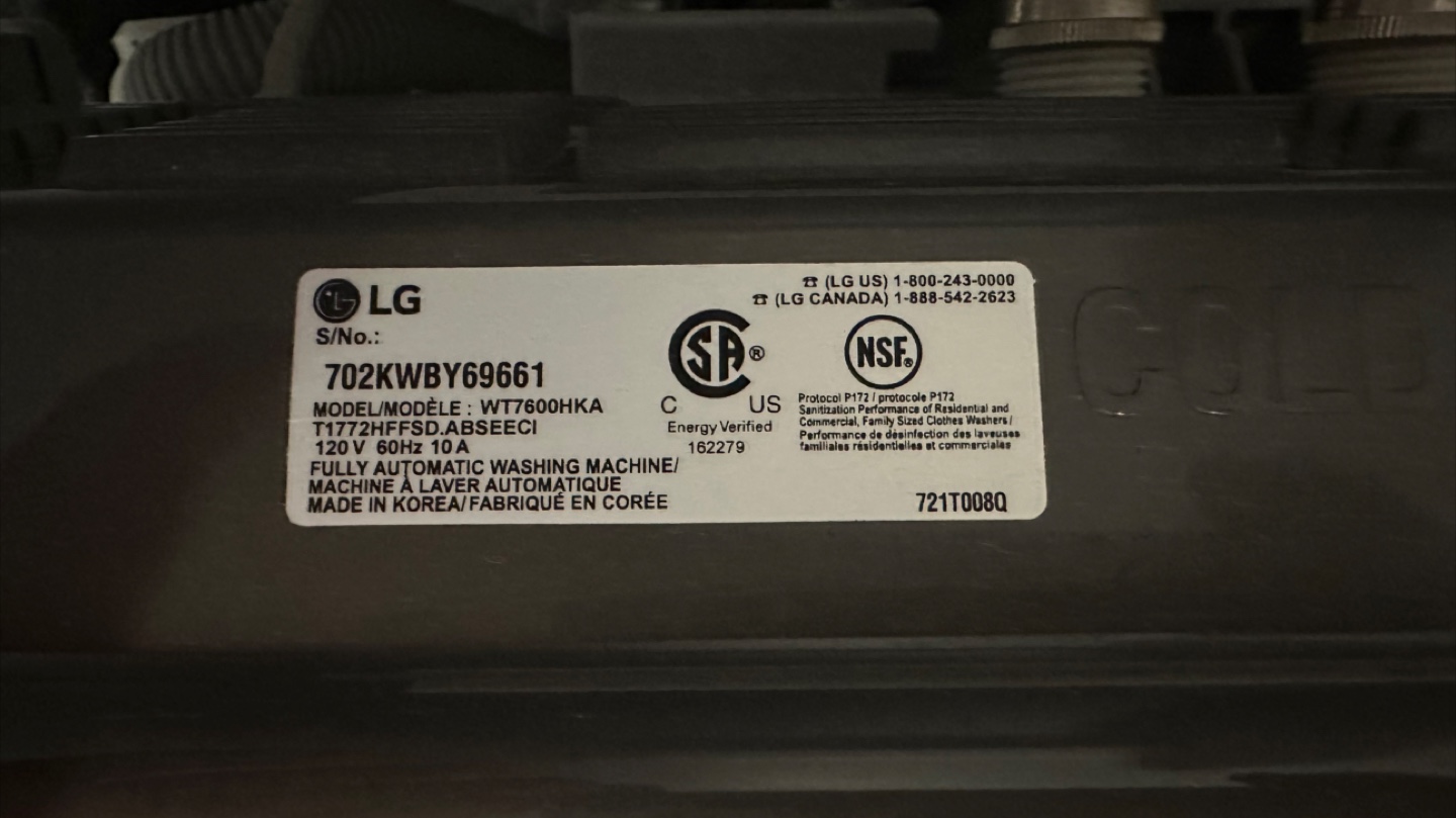 LG Washer and Dryer Set - photo 4