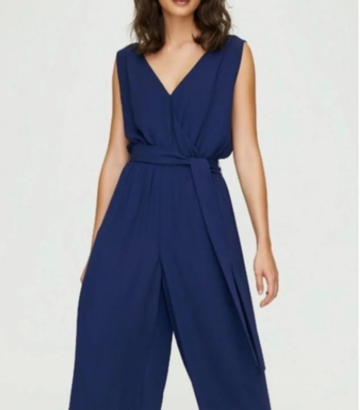 Babaton/Aritzia navy blue jumpsuit XXS thumbnail