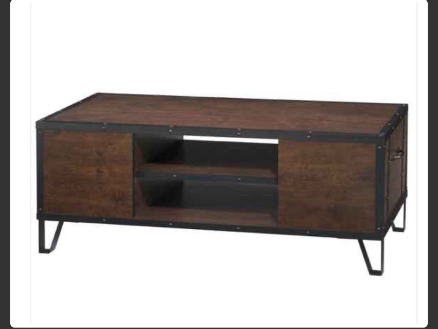Coffee table brand new in box solid wood