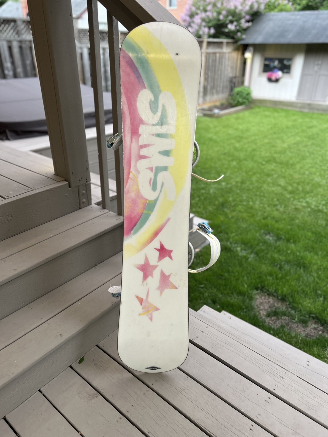 Snowboard with bindings - photo 2