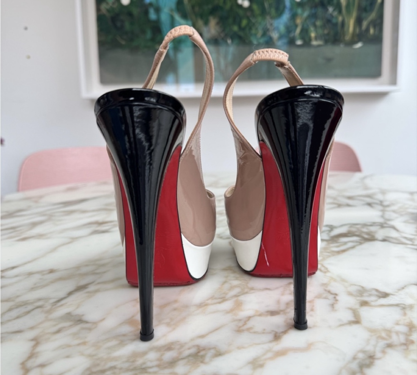 Christian Louboutin Slingback Heels - photo 2