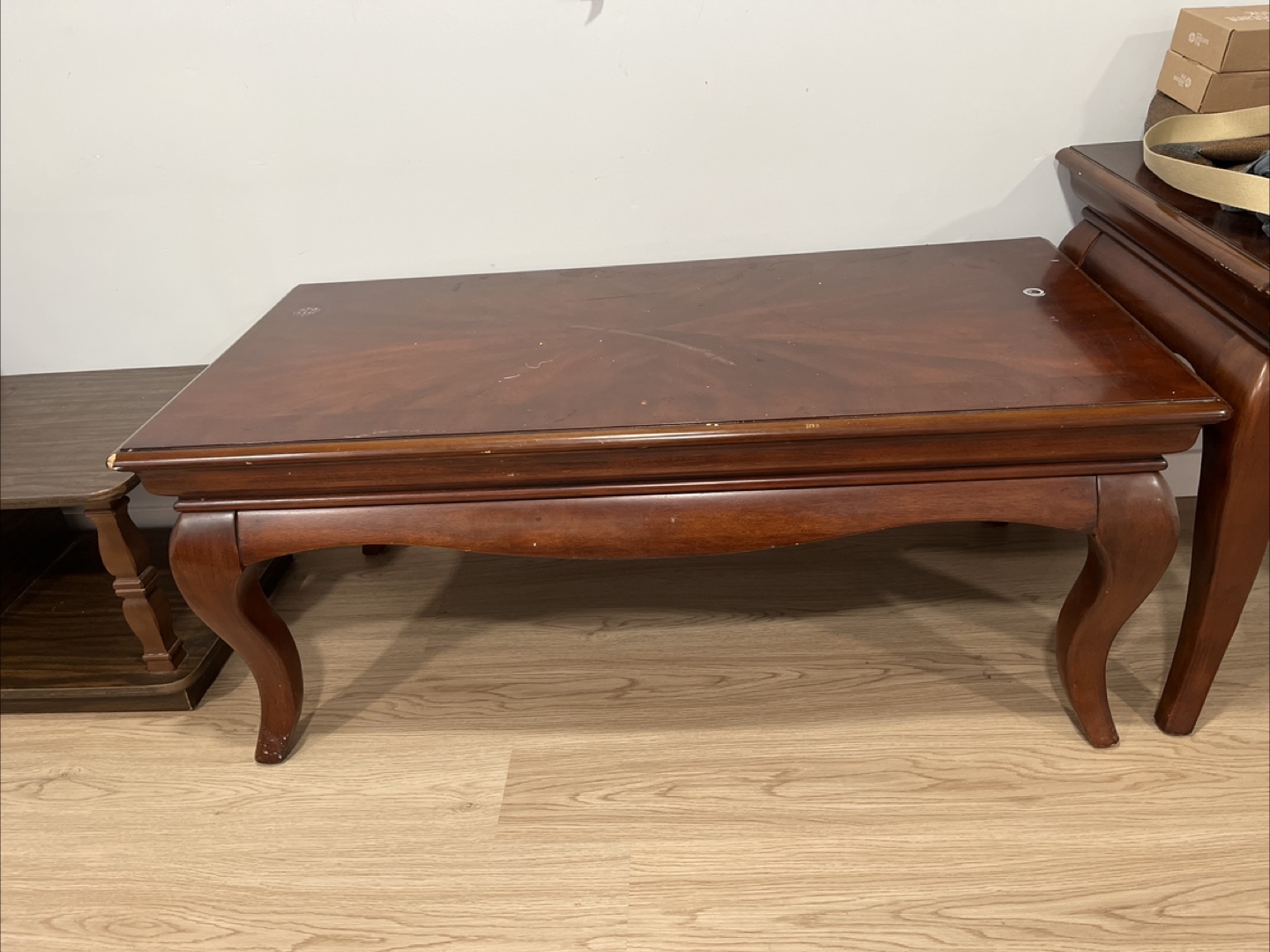 Dark Wood Coffee Table - photo 2