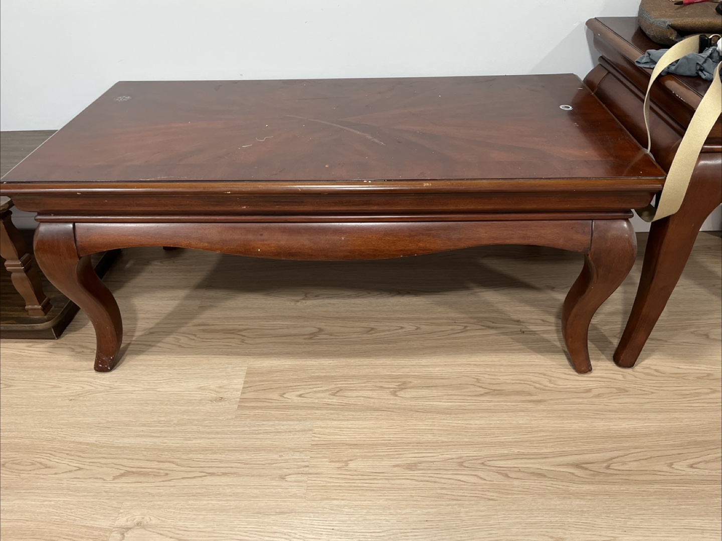 Dark Wood Coffee Table