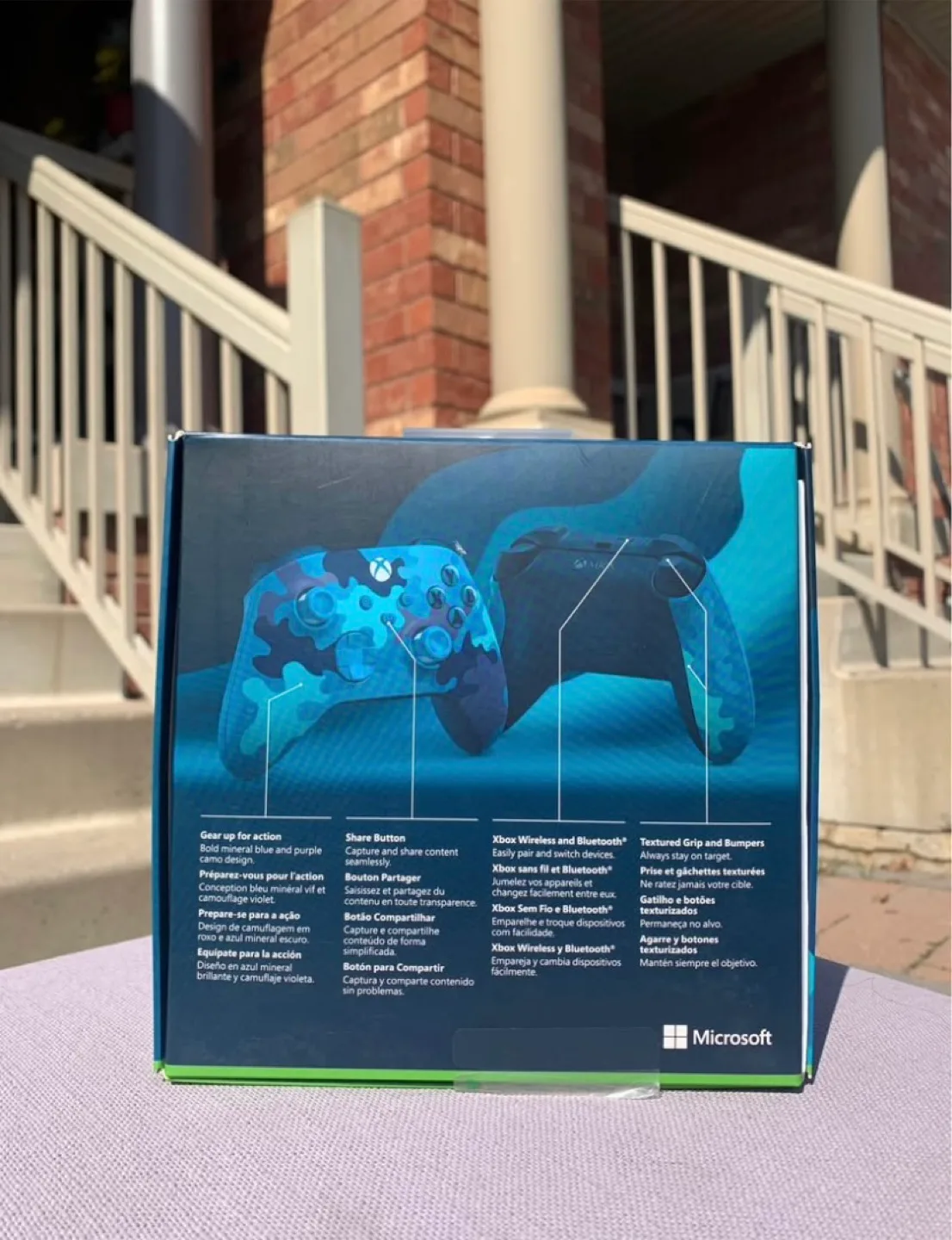 X-Box Mineral Camo Brand New Controller image indicator(2)