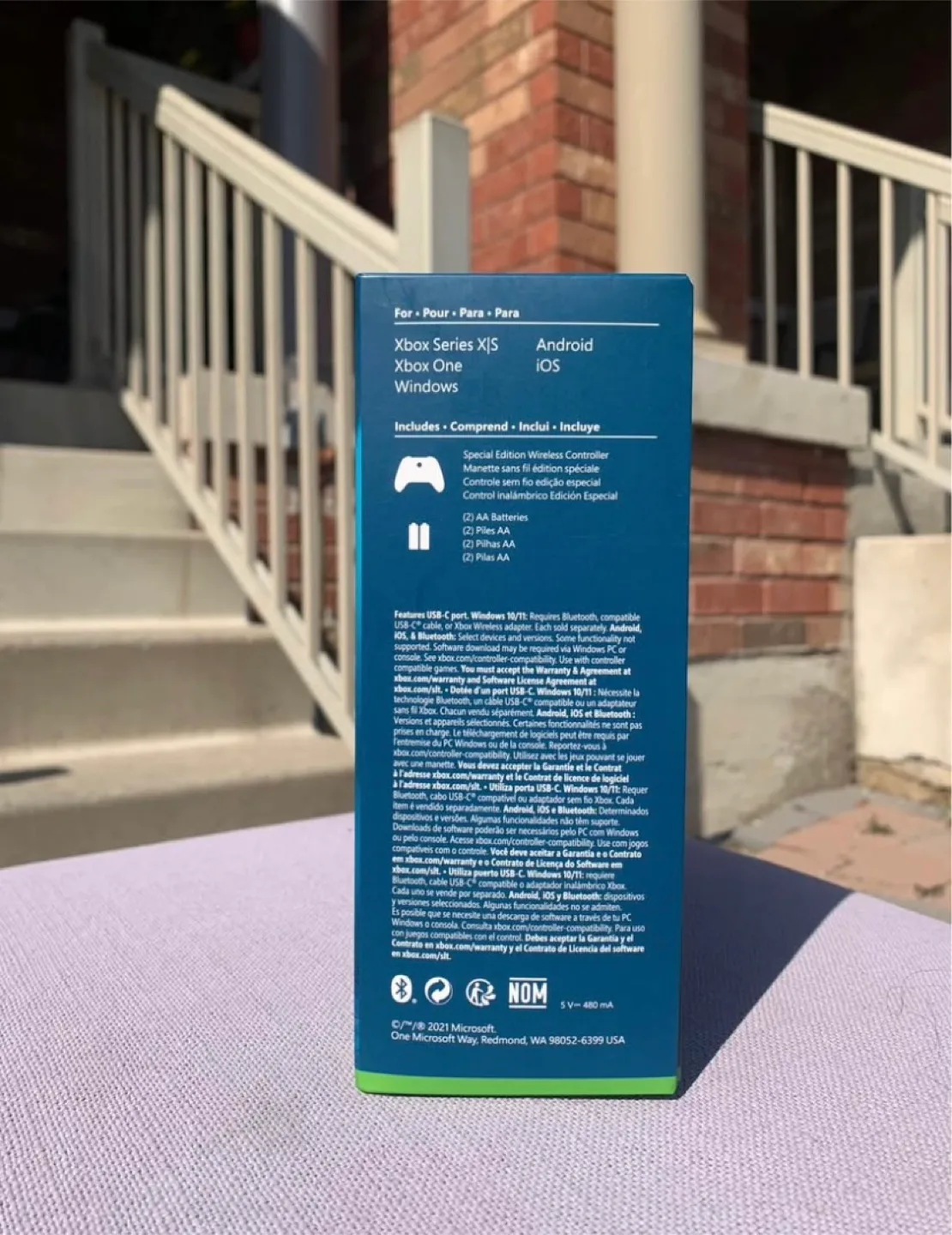 X-Box Mineral Camo Brand New Controller image indicator(4)