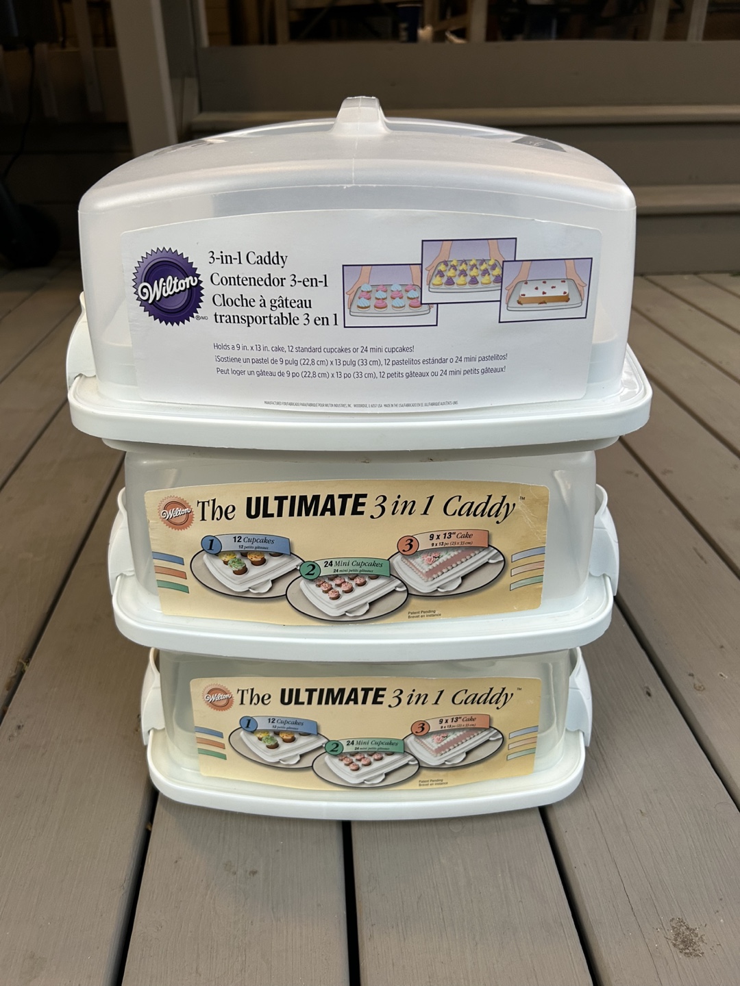 Wilton 3-in-1 Cupcake Caddy