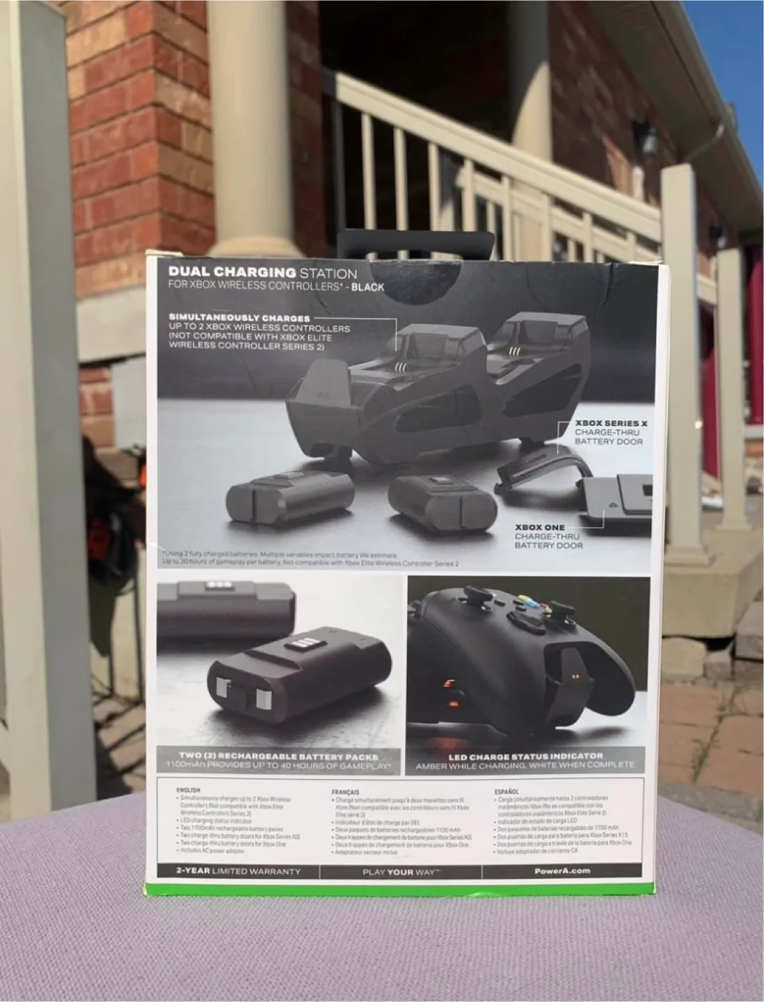 X-Box Power A Brand New Dual Charging Station image indicator(2)