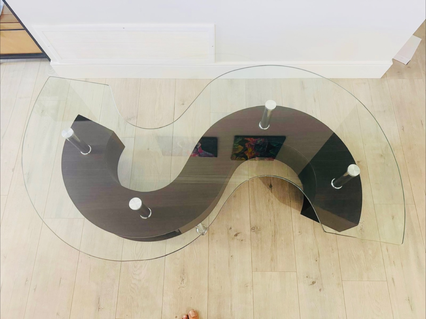 Unique S-Shaped Coffee Table - photo 2