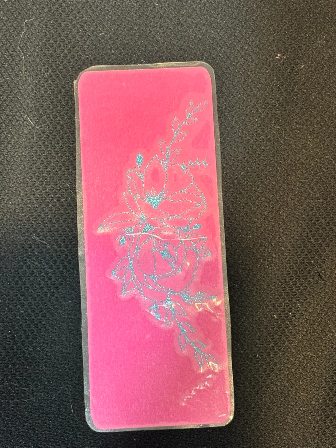 Pink Floral Bookmark thumbnail