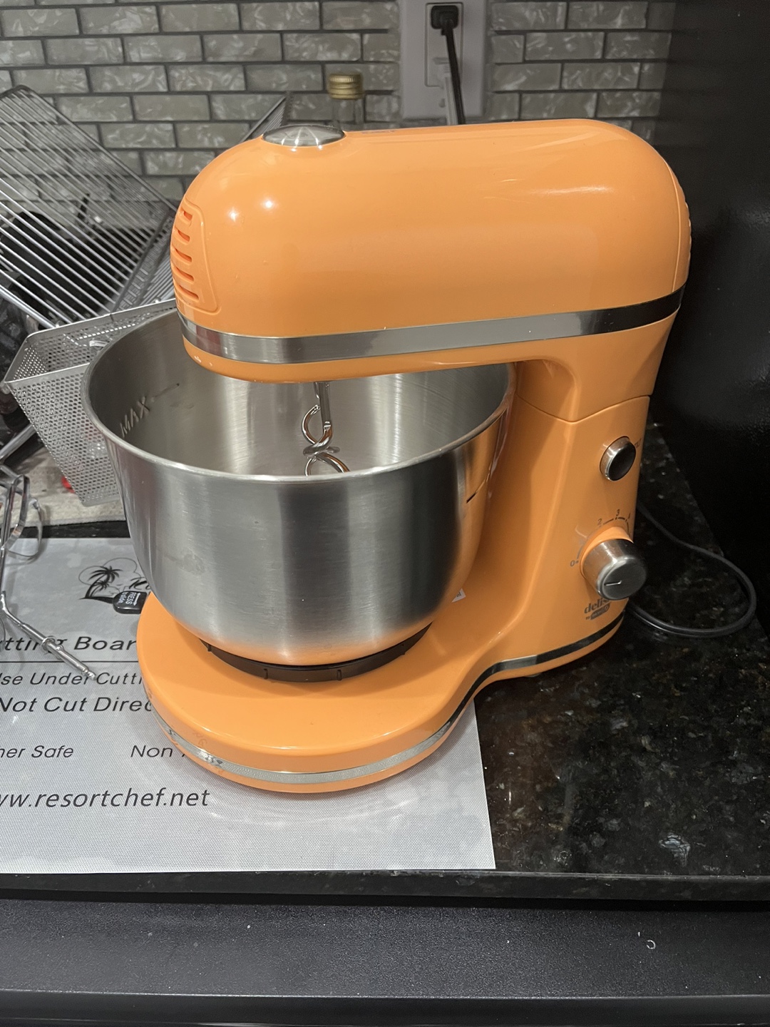Orange Stand Mixer