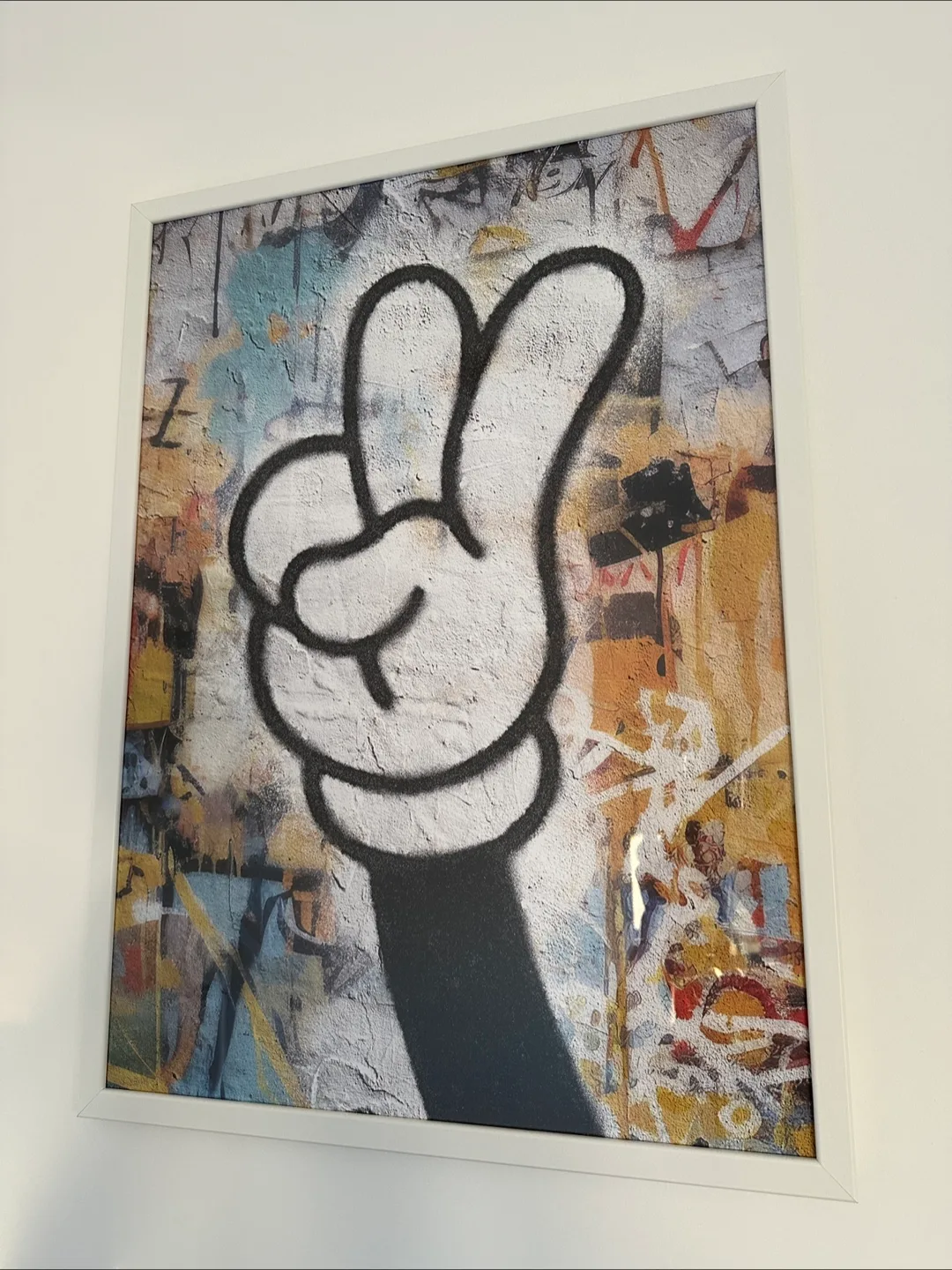 Framed Graffiti Art Print thumbnail