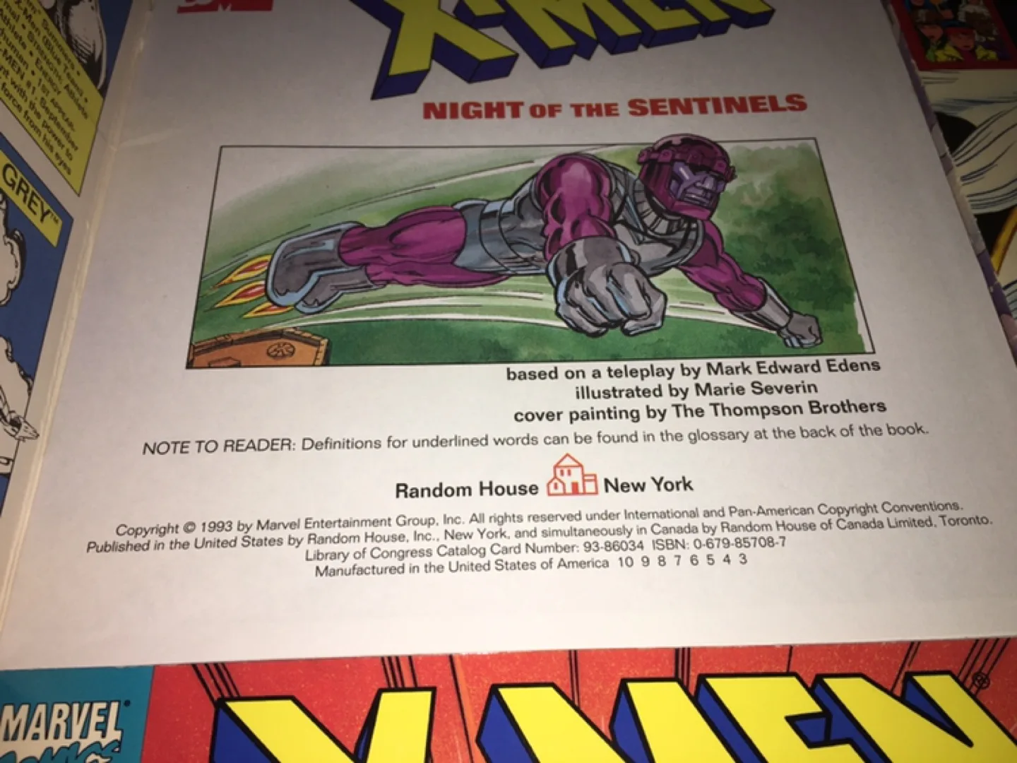 (All 4 for $25) 1990s X-Men Paperback Books image indicator(2)