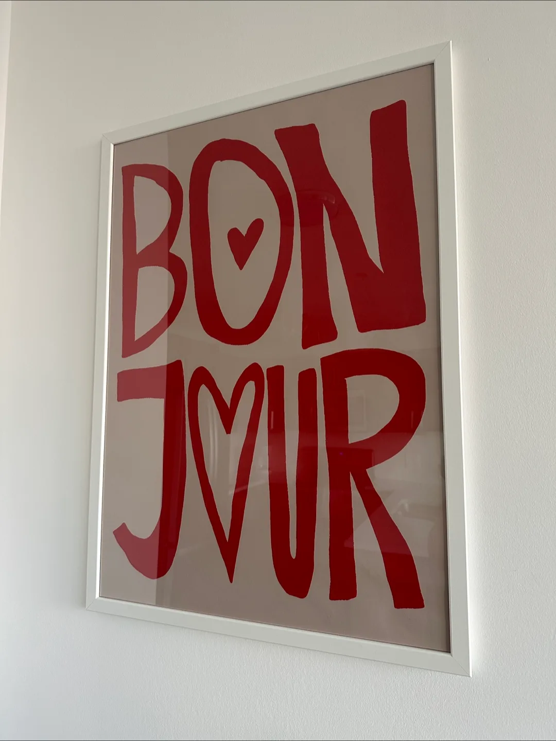 Framed Bonjour Print thumbnail