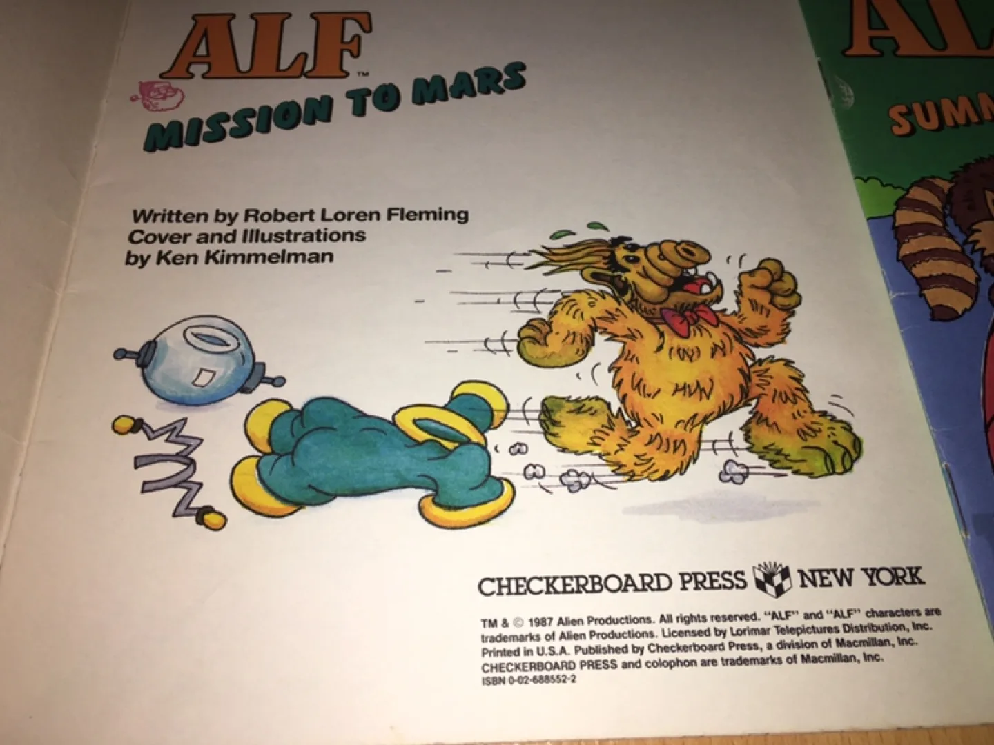 ($7 each) 1987 ALF Paperback Books image indicator(2)