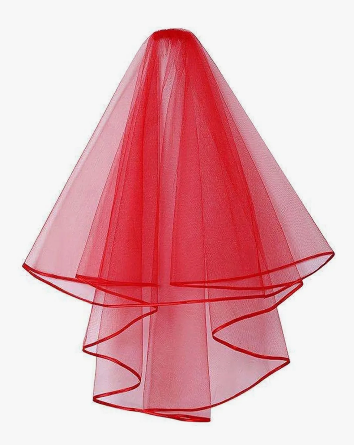 Short lace veil thumbnail