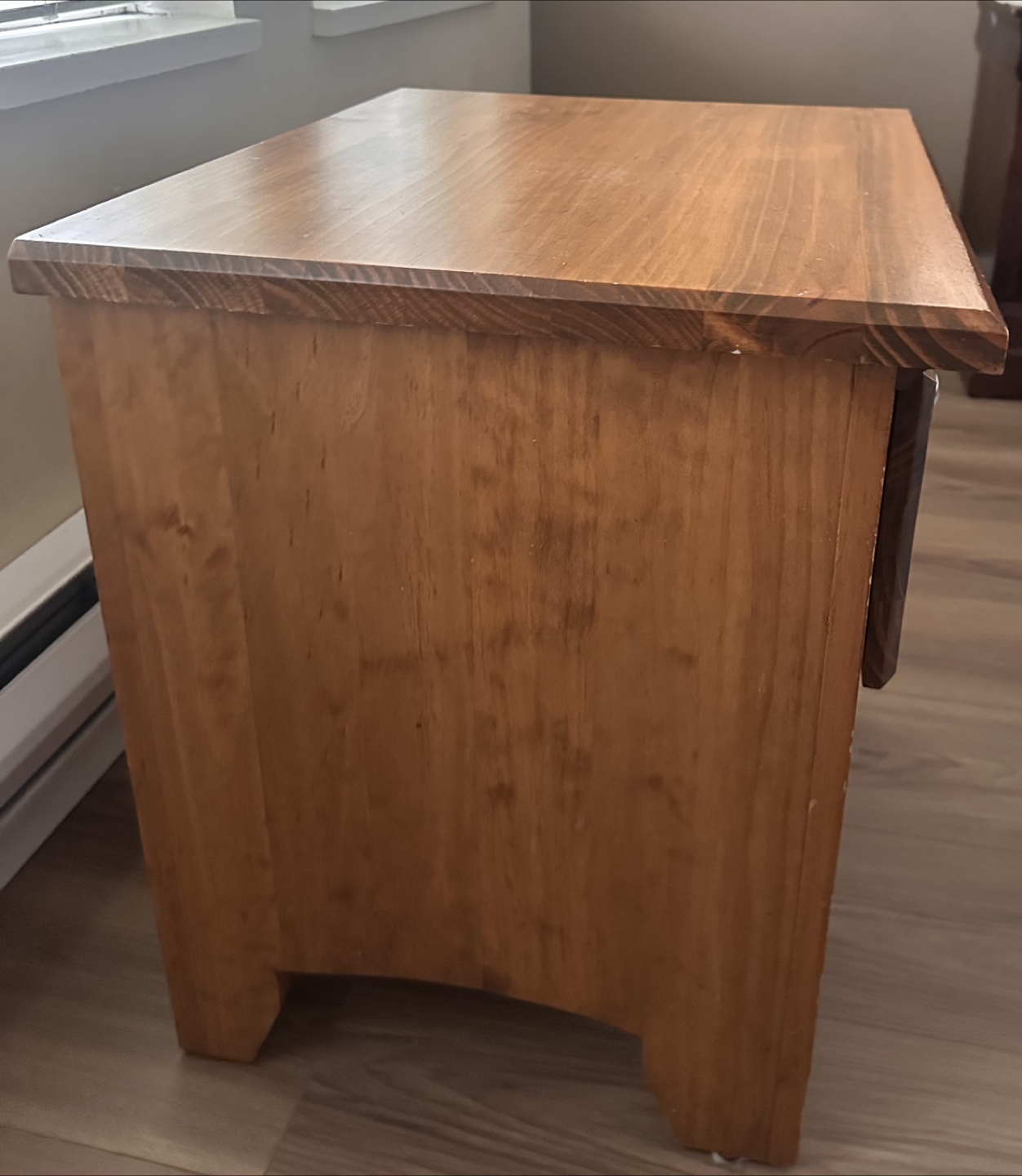 Solid Oakwook night stand - photo 2