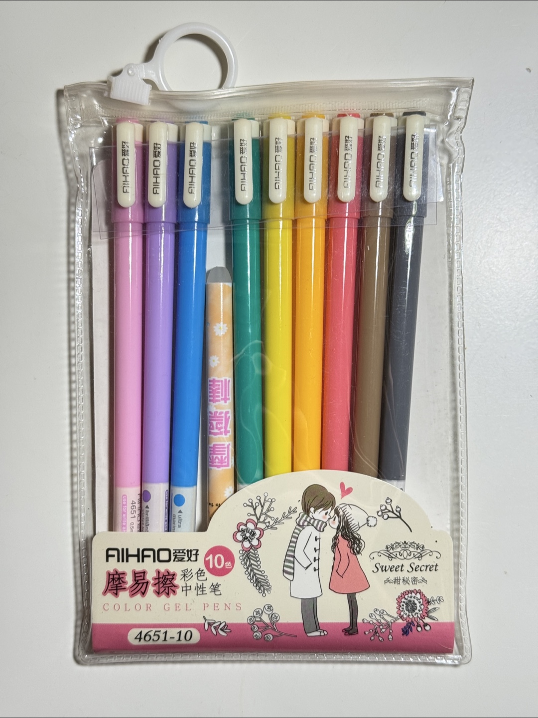 AIHAO Erasable Color Gel Pens