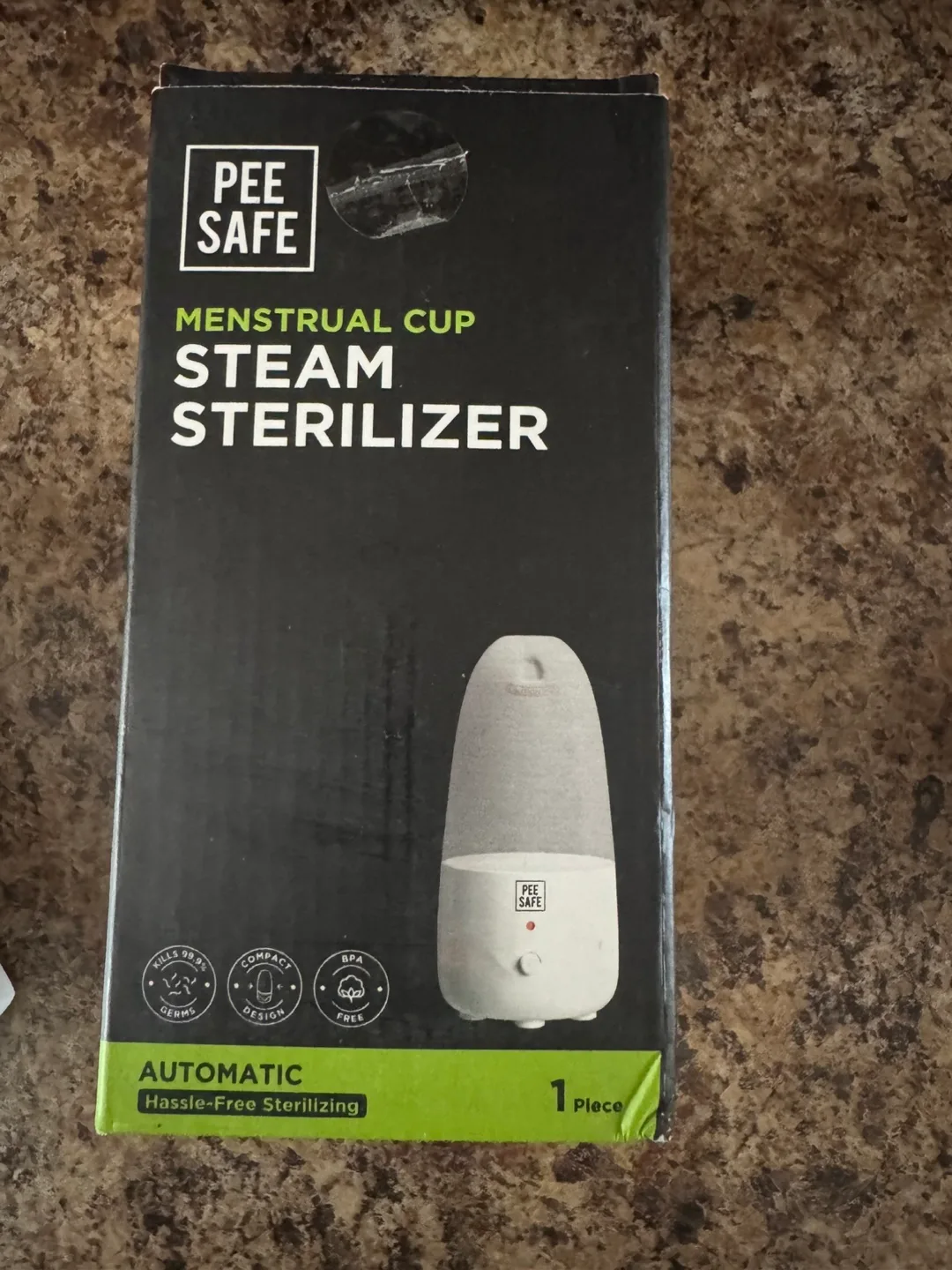 Pee Safe Menstrual Cup Steam Sterilizer thumbnail
