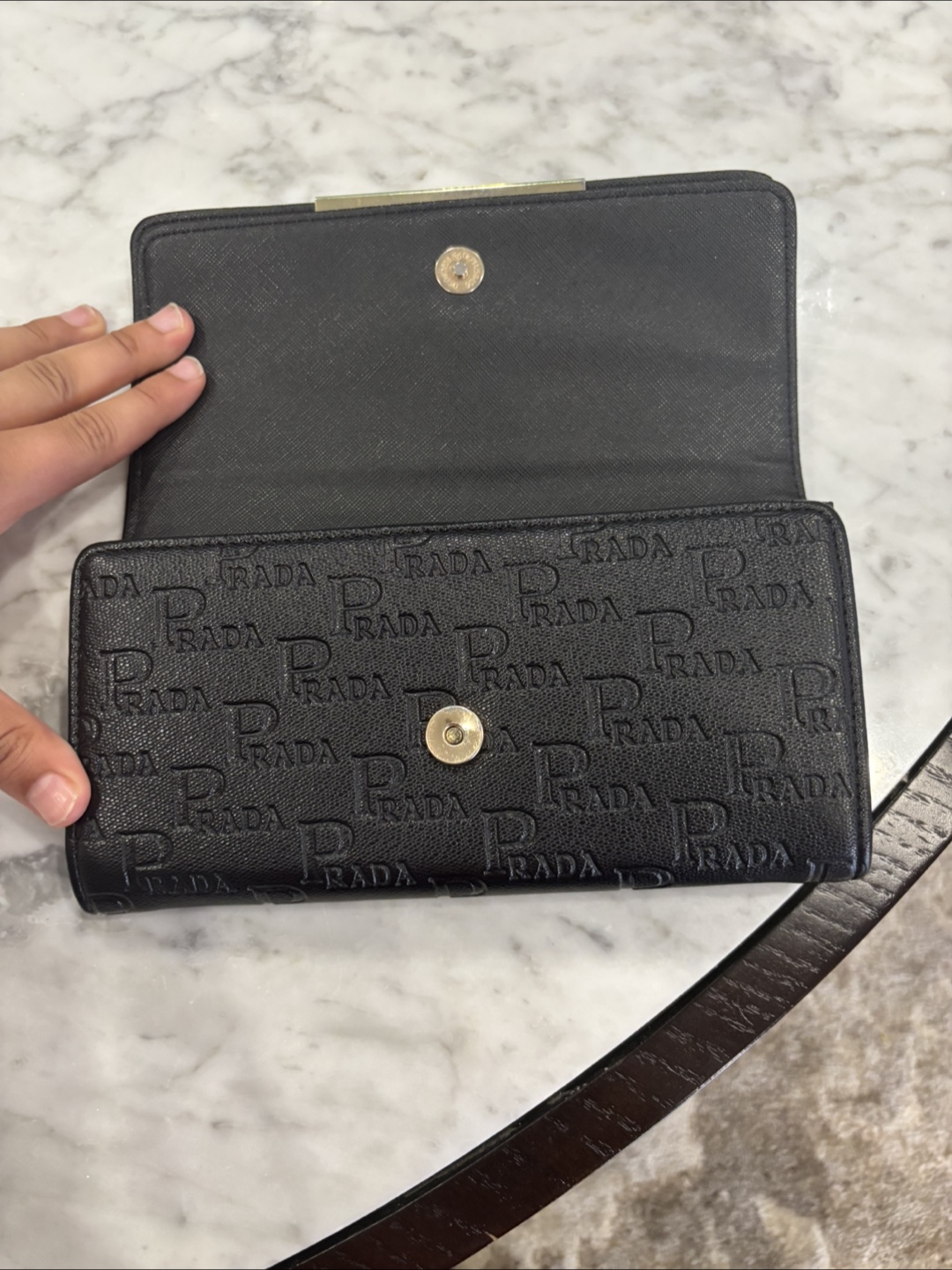 Black Prada wallet - photo 2