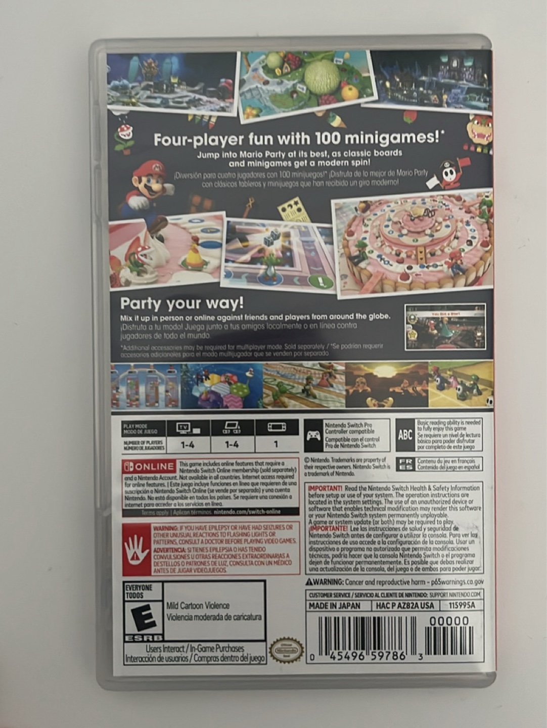 Mario Party Superstars - Nintendo Switch Game - photo 2