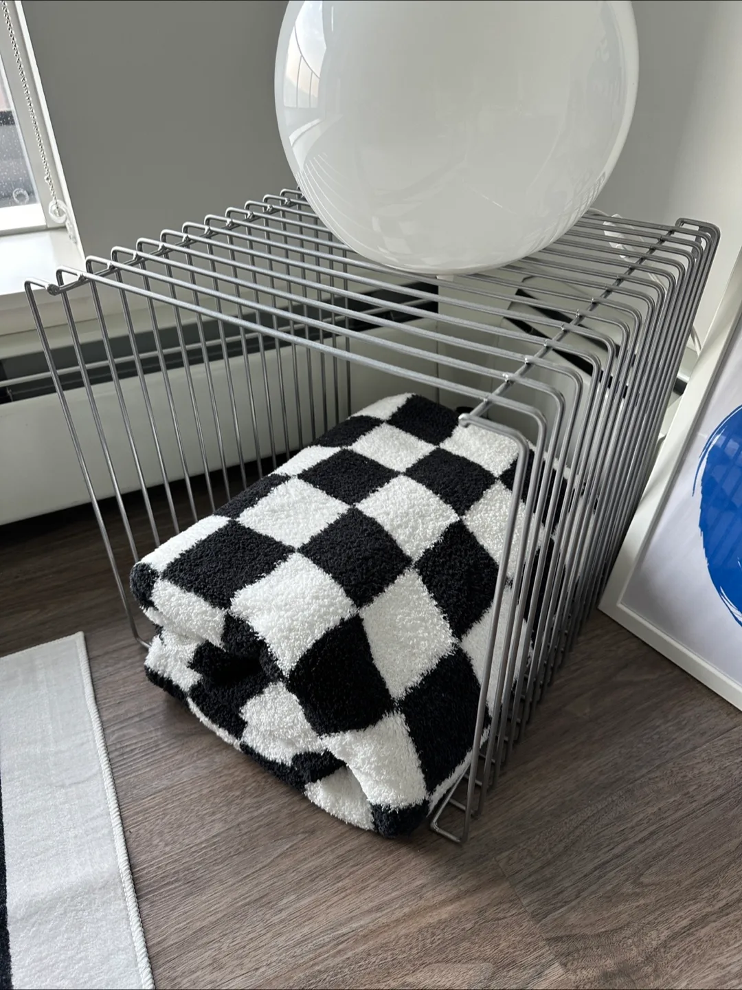 Steel Cube Side Table thumbnail