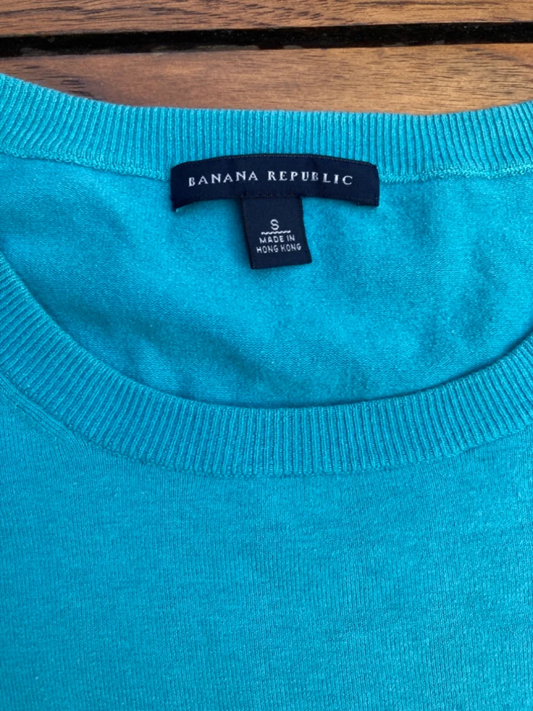 Banana Republic Cotton Knit Top - Size Small image indicator(2)