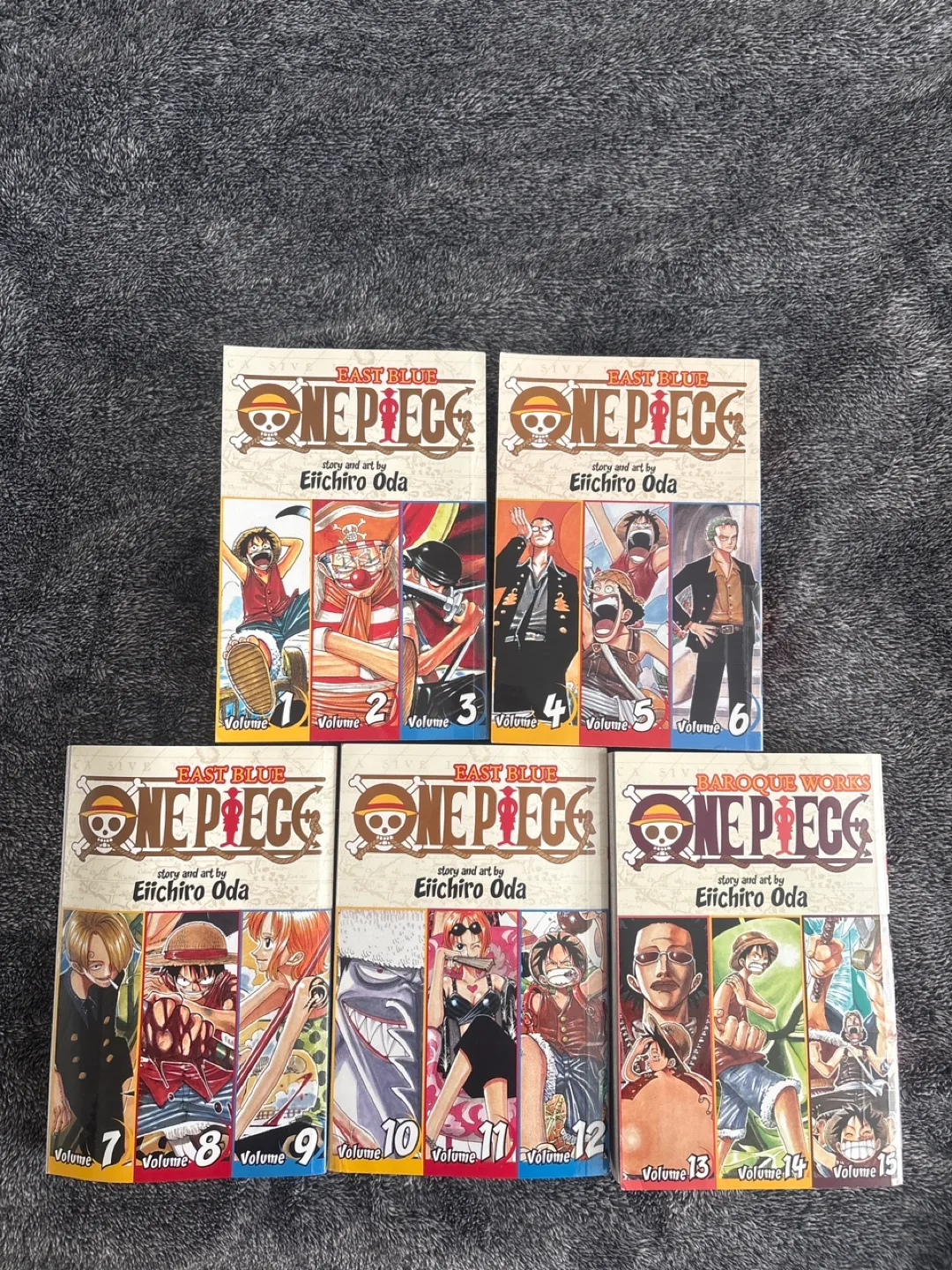 One Piece Manga Volumes 1-15 thumbnail