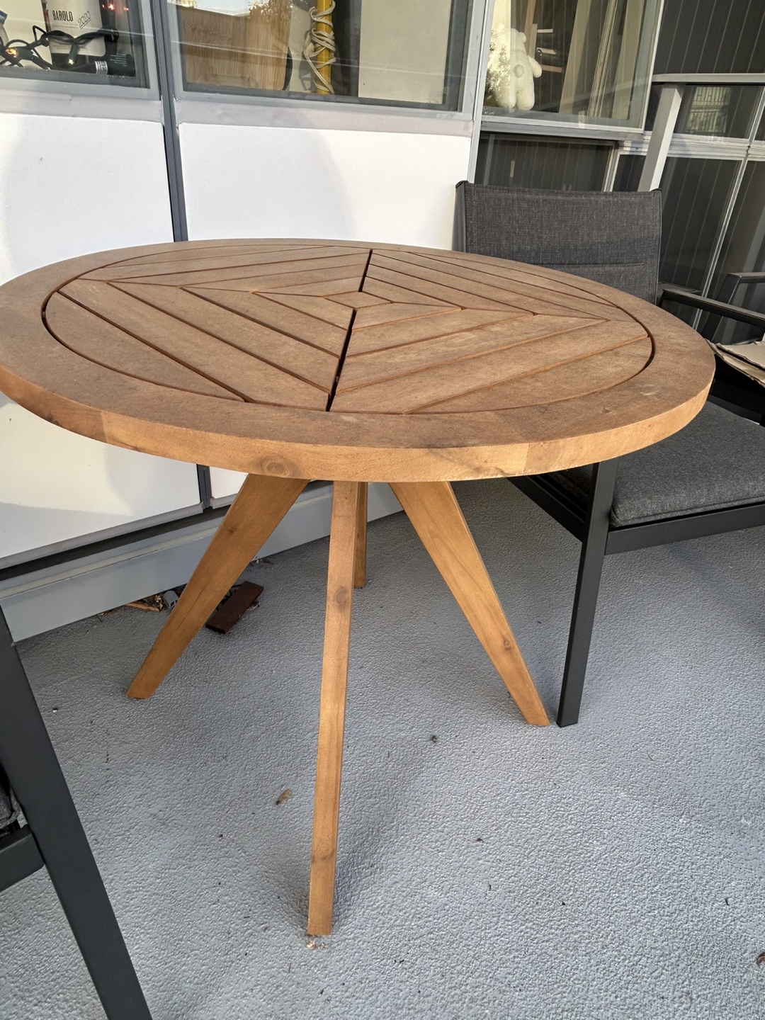Wooden Patio Table