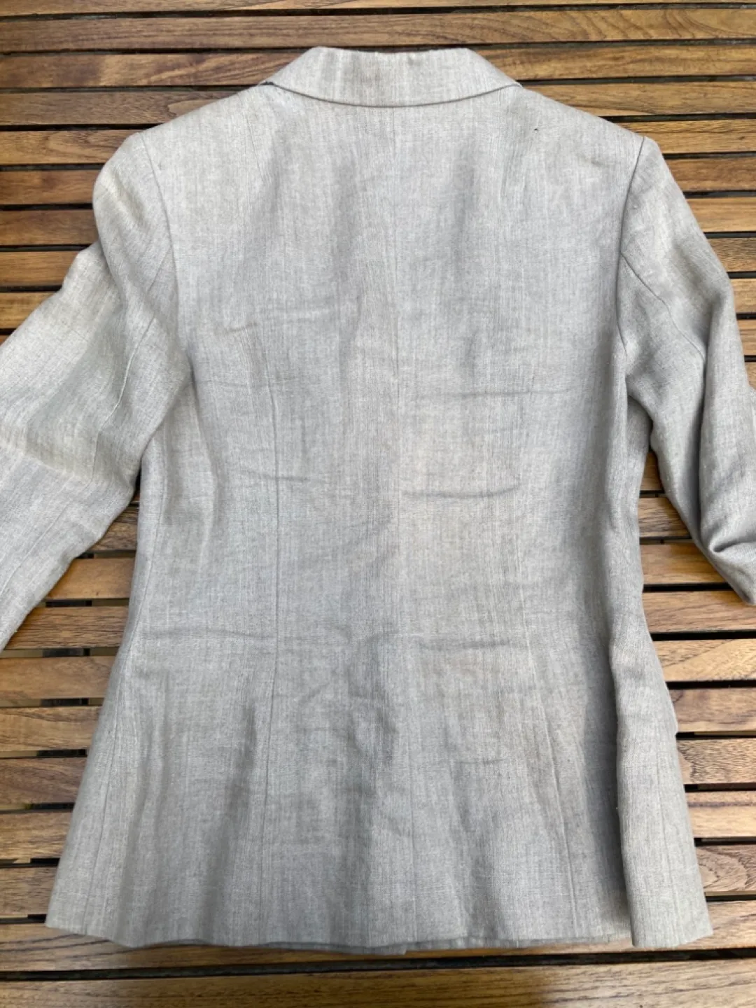 Beige Linen Blazer image indicator(2)