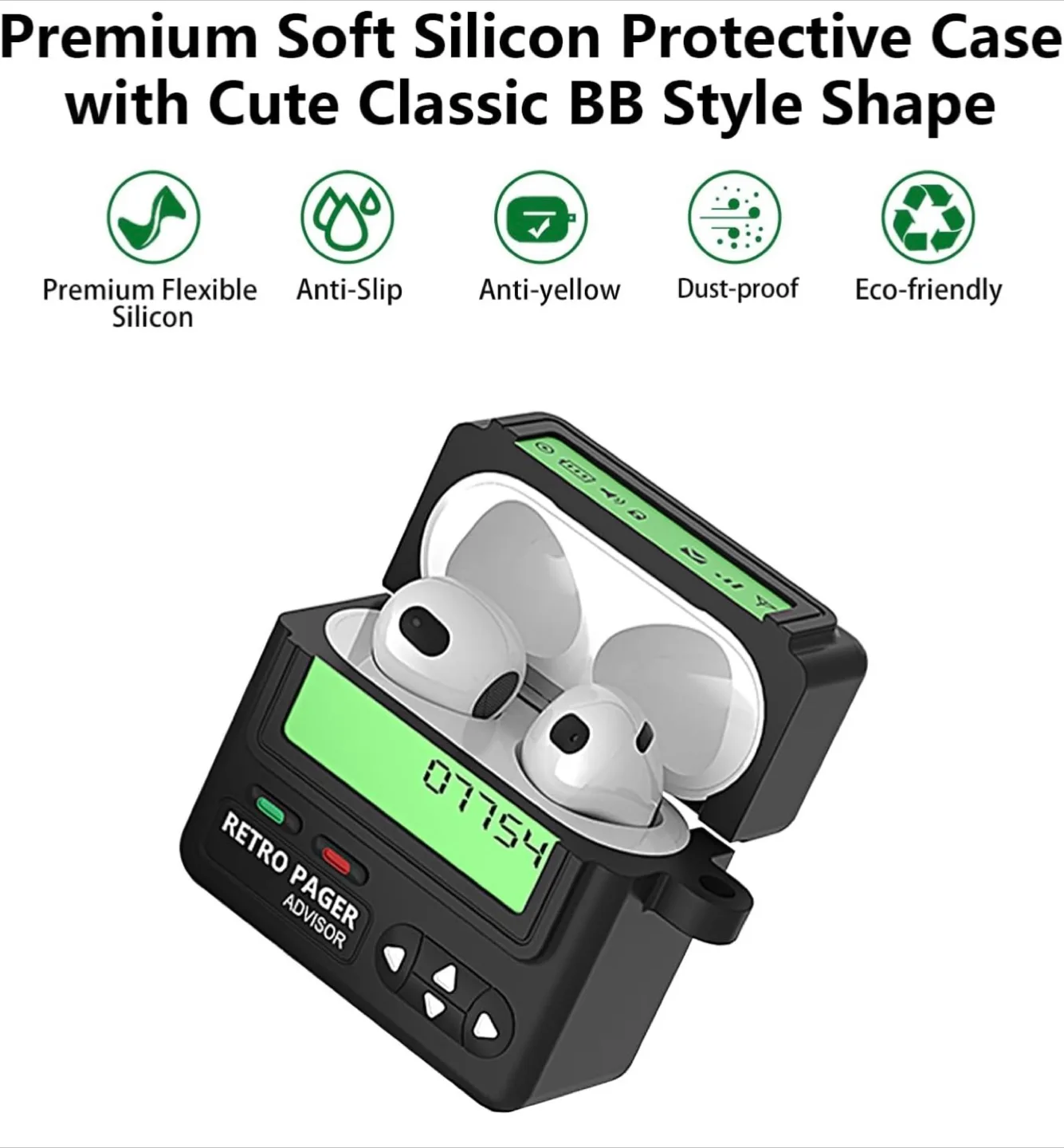 Aircawin for Airpods 4 Case Cover image indicator(3)