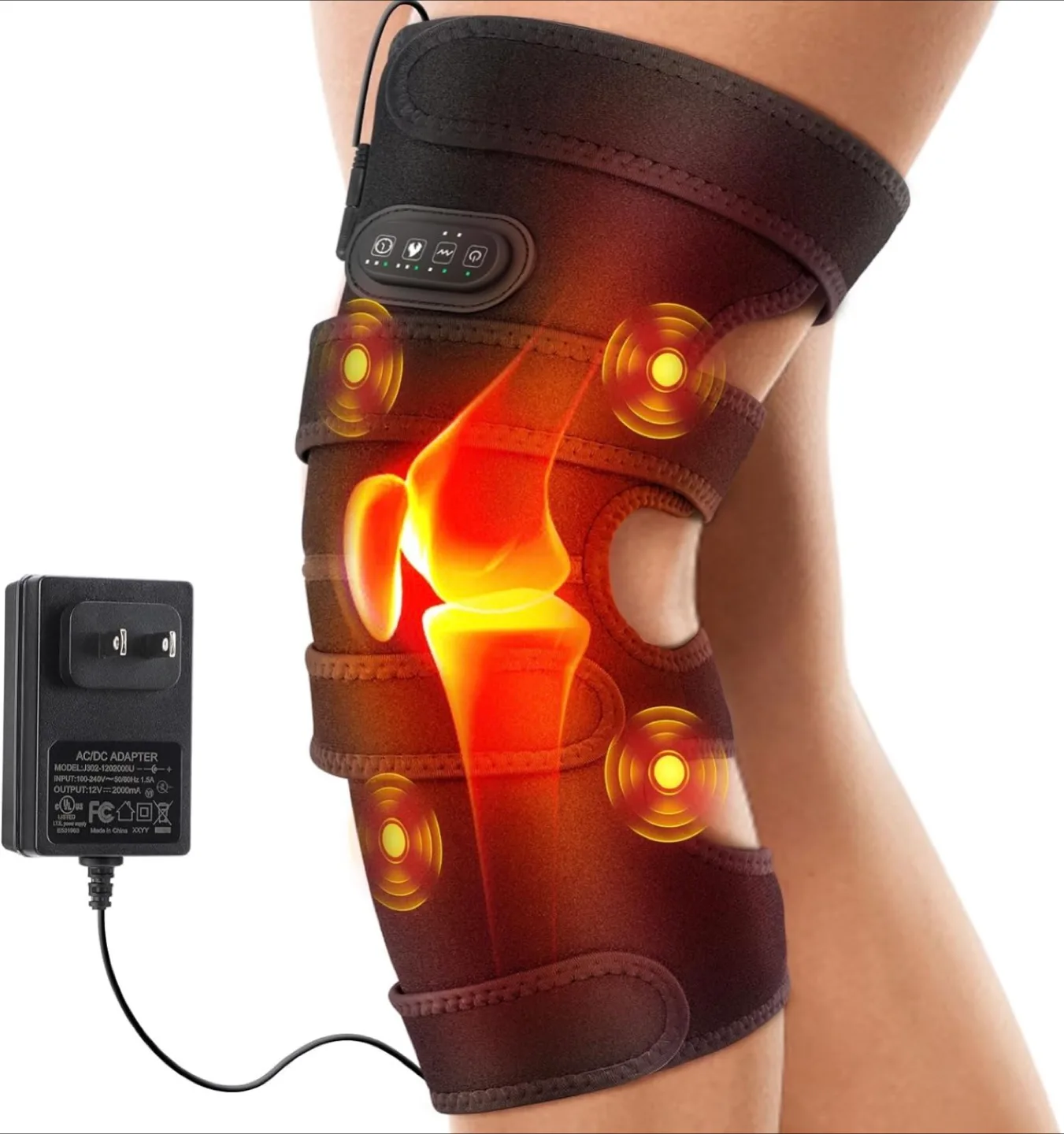 Heated Vibration Knee Pad image indicator(3)