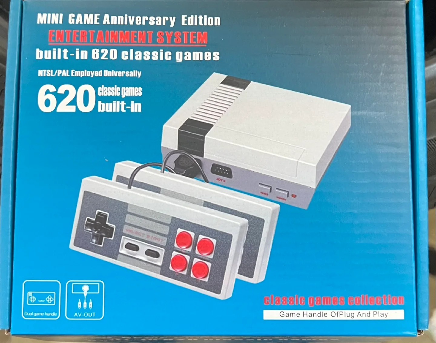 Mini Game Anniversary Edition Entertainment System