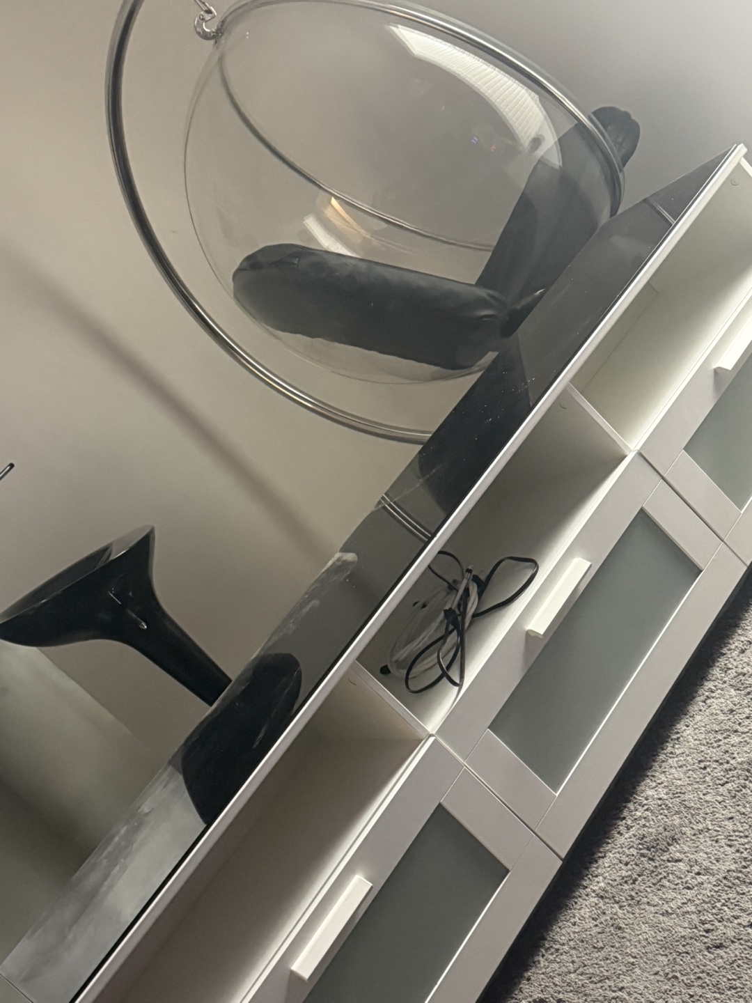 Tv stand with glass top option - photo 2