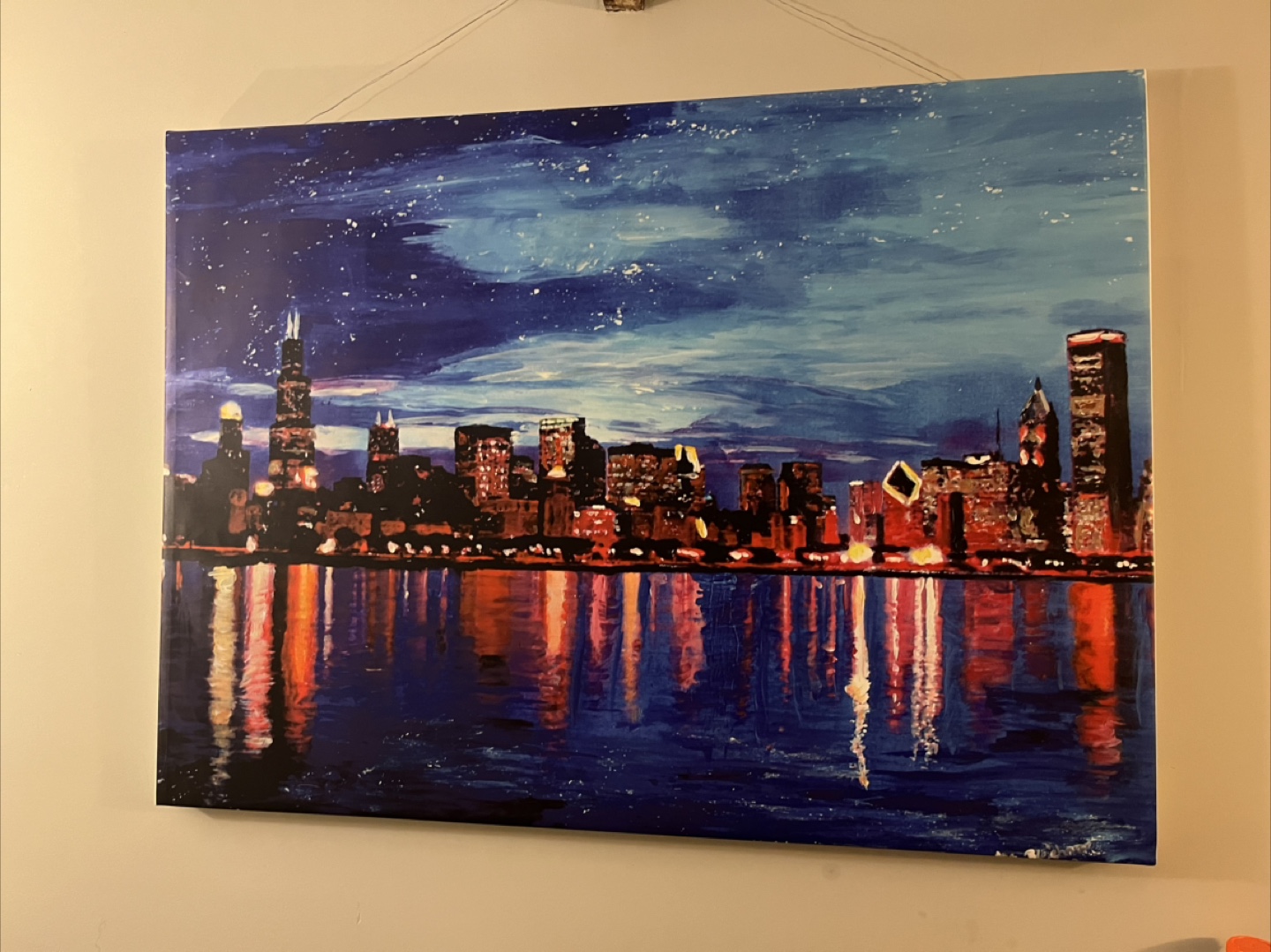 Chicago Skyline Canvas Wall Art