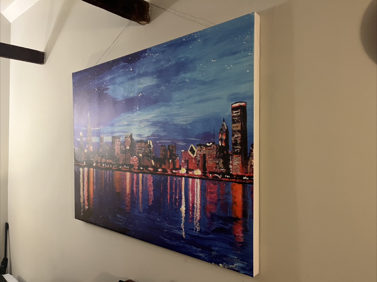 Chicago Skyline Canvas Wall Art - photo 2