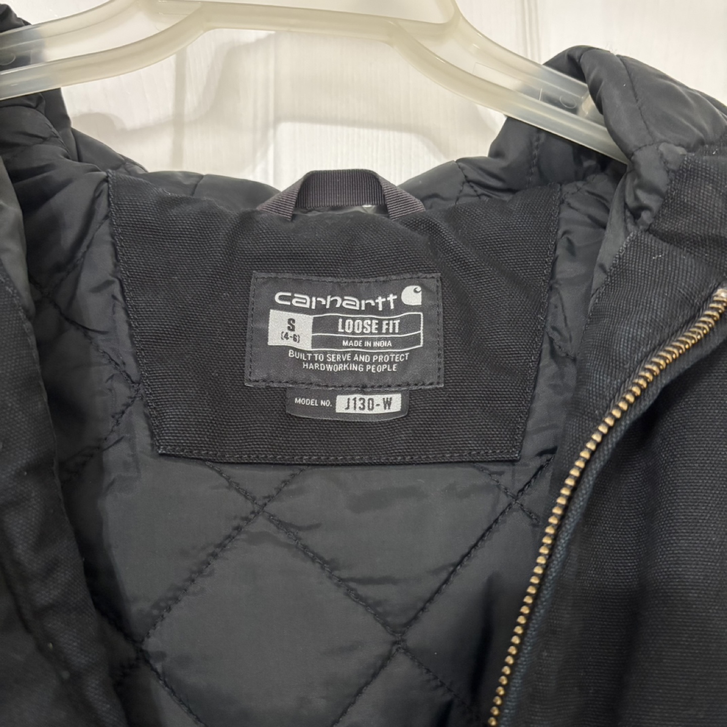 Carhartt Black Hooded Jacket - photo 2